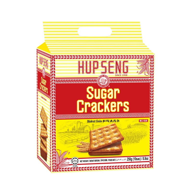 Hup Seng Sugar Cracker CA 250g (10s) Ja Lan Tiong